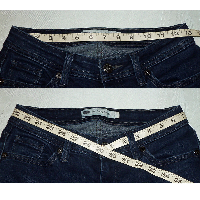 Джинсы Levi's 529 Curvy Bootcut Jeans 